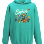 Repki 2 hoodie mint barve